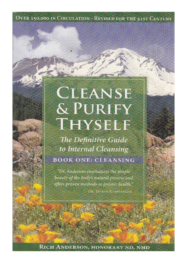Cleanse and Purify Thyself - book one and two