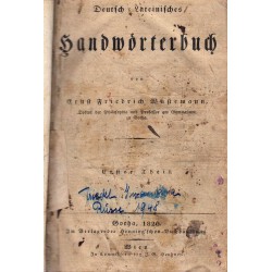 Sandwörterbuch от 1826