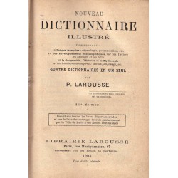 Larousse - Nouveau dictionnaire illustre A-Z 1905