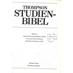 Thompson studien Bibel