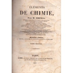 Éléments de chimie tome second 1851 г