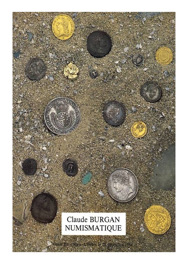 Claude Burgan numismatique 22 decembre 1984