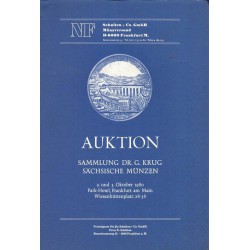 Auktion. Sammlung dr.G.Krug Sachsische Munzen