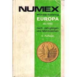 Numex. Munzenkatalog Europa ab 1945 (със снимки на монети)