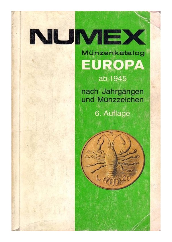 Numex. Munzenkatalog Europa ab 1945 (със снимки на монети)