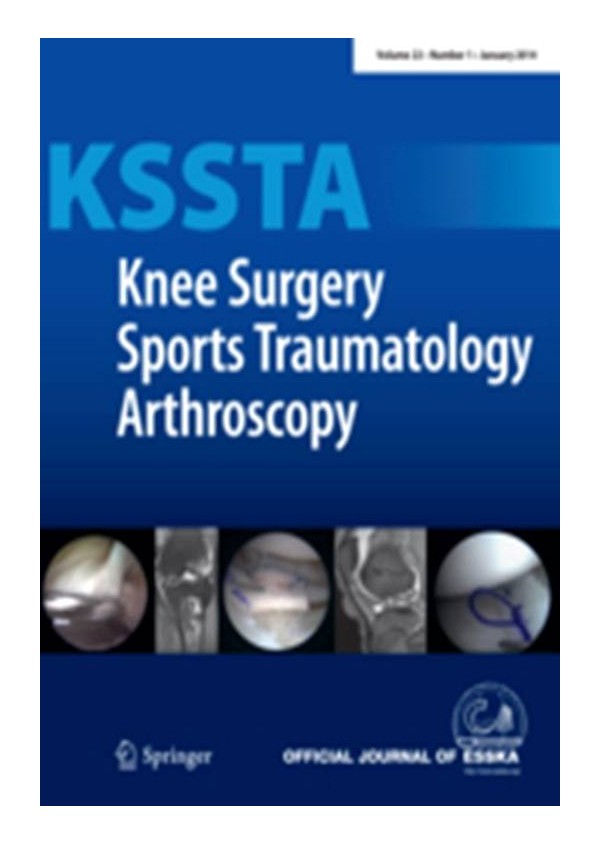 Knee Surgery, Sports Traumatology, Arthroscopy (2016 година, брой 5, 6, 7, 8, 9)