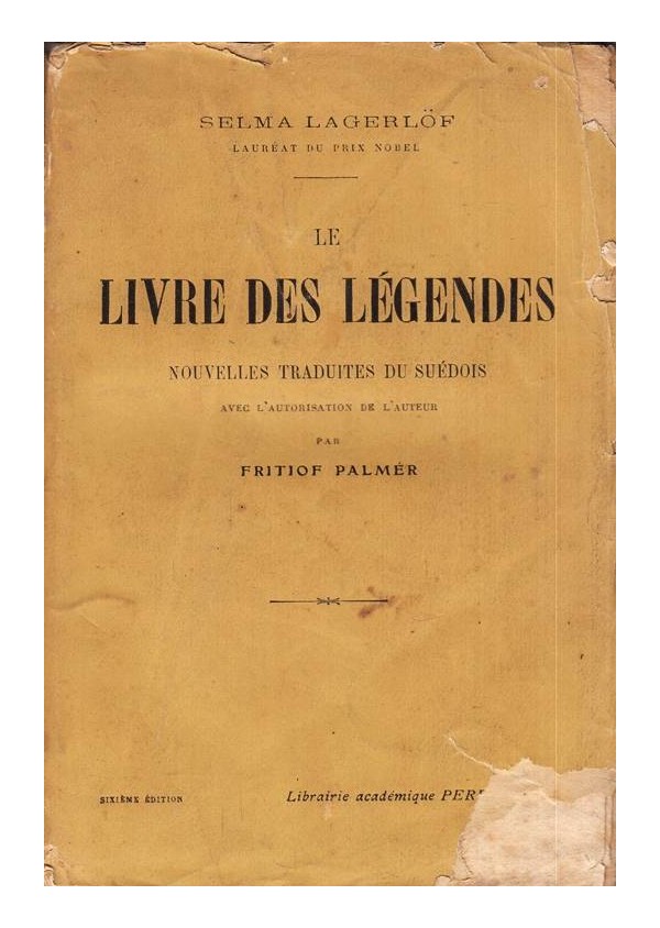 Selma Lagerlof - Le livre des légendes 1913 г