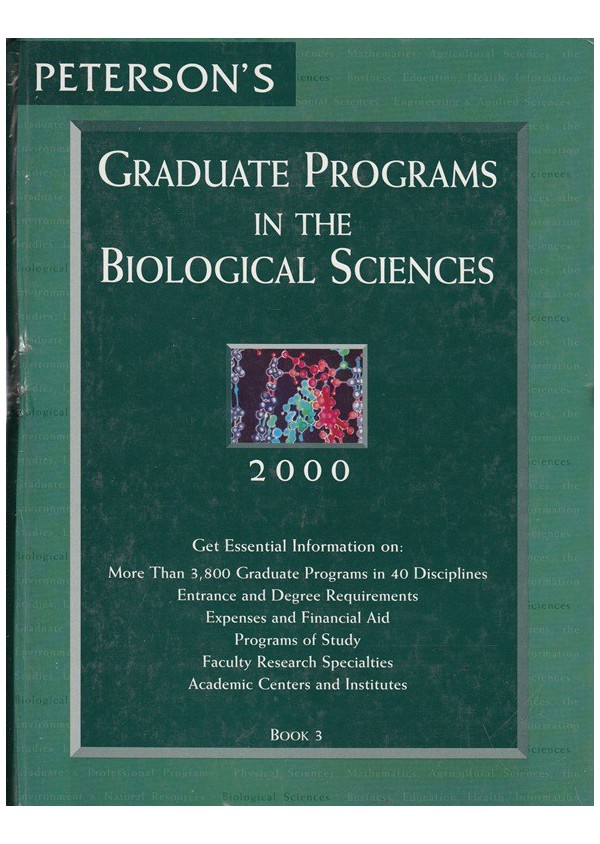 Graduate Programs in the Biological Sciences