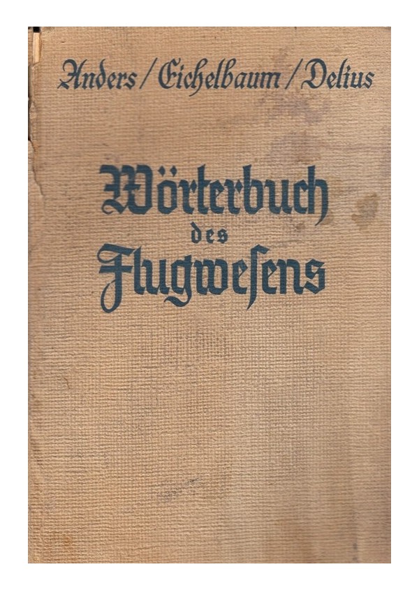 Wörterbuch des Flugwesens 1942 г