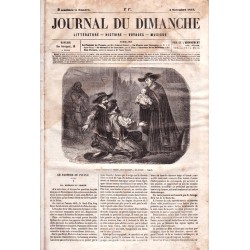 Le Journal du Dimanche. Littérature - Histoire - Voyages - Musique, tome 1-6