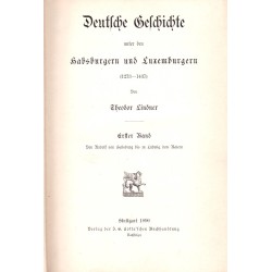 Deutsche Geschichte unter den Habsburgern und Luxemburgern 1273-1437