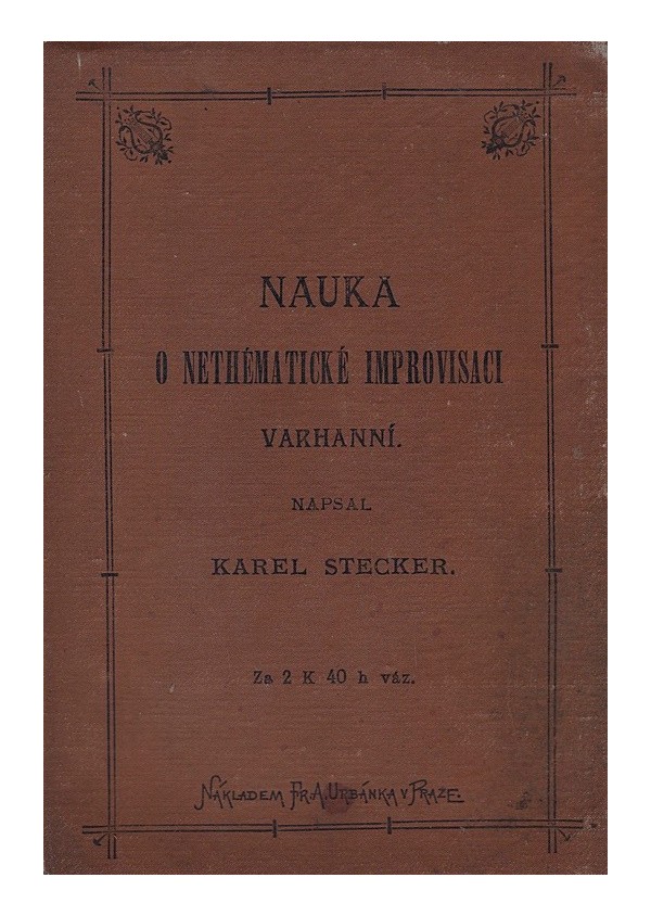 Nauka o nethematike improvisaci varhanni 1904 г