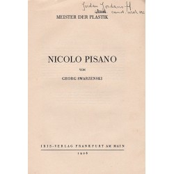 Meister der Plastik: Nicolo Pisano 1926 г