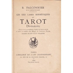 R.Falconnier - LES XXII LAMES HERMÉTIQUES DU TAROT DIVINATOIRE1896 г