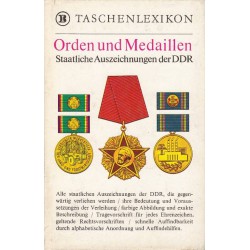 Orden und Medaillen. Staatliche Auszeichnungen der DDR
